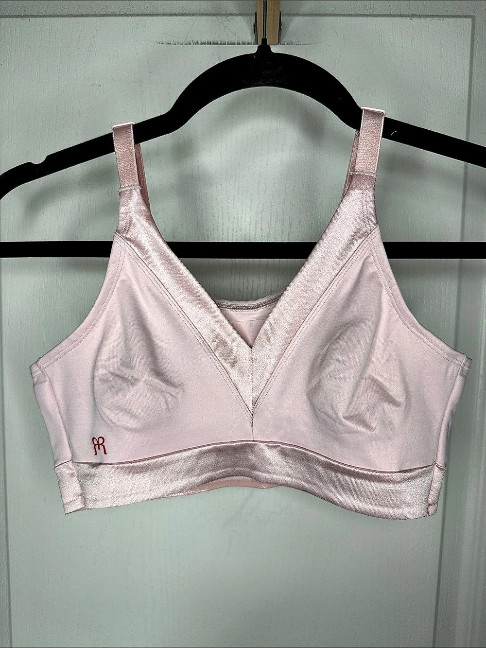 Ruby Ribbon Athena Demiette Pink Sports Bra Size 32